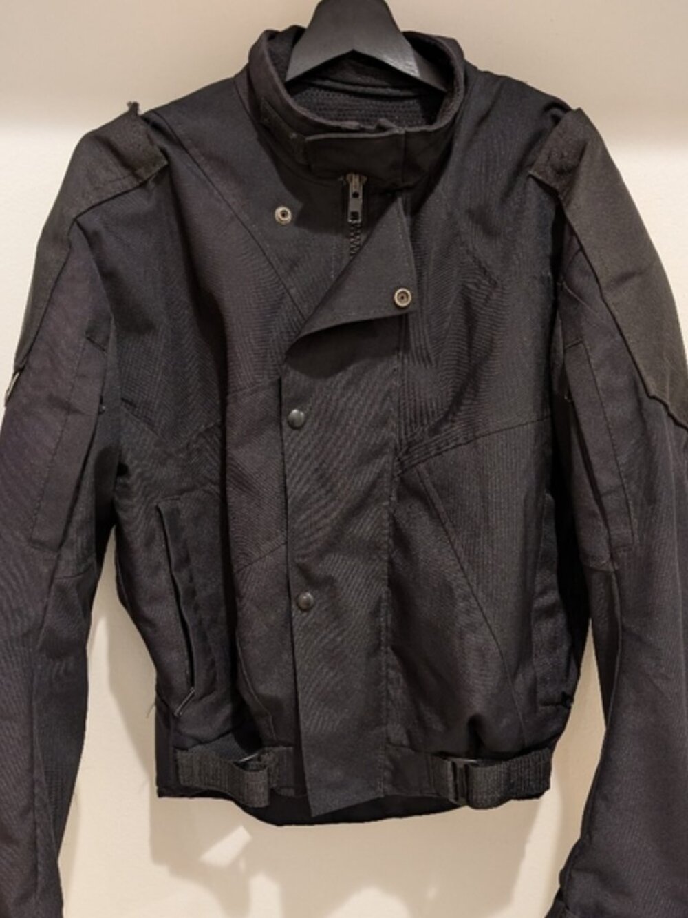 Joe Rocket Ballistic Series Black Motorcycle Jacket Size Small